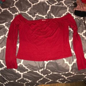 Off the Shoulder Long sleeve